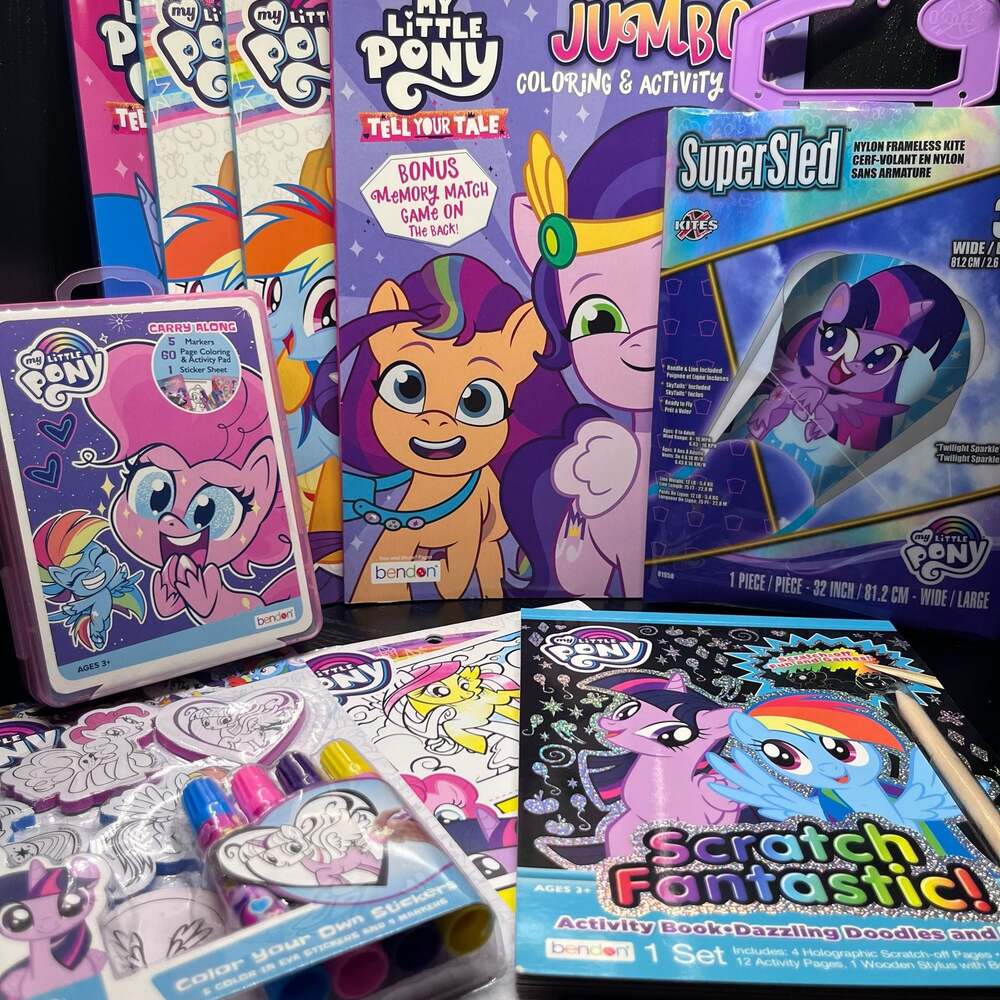 My Little Pony Activity Bundle + StarSong Magic Dance Shoes DVD